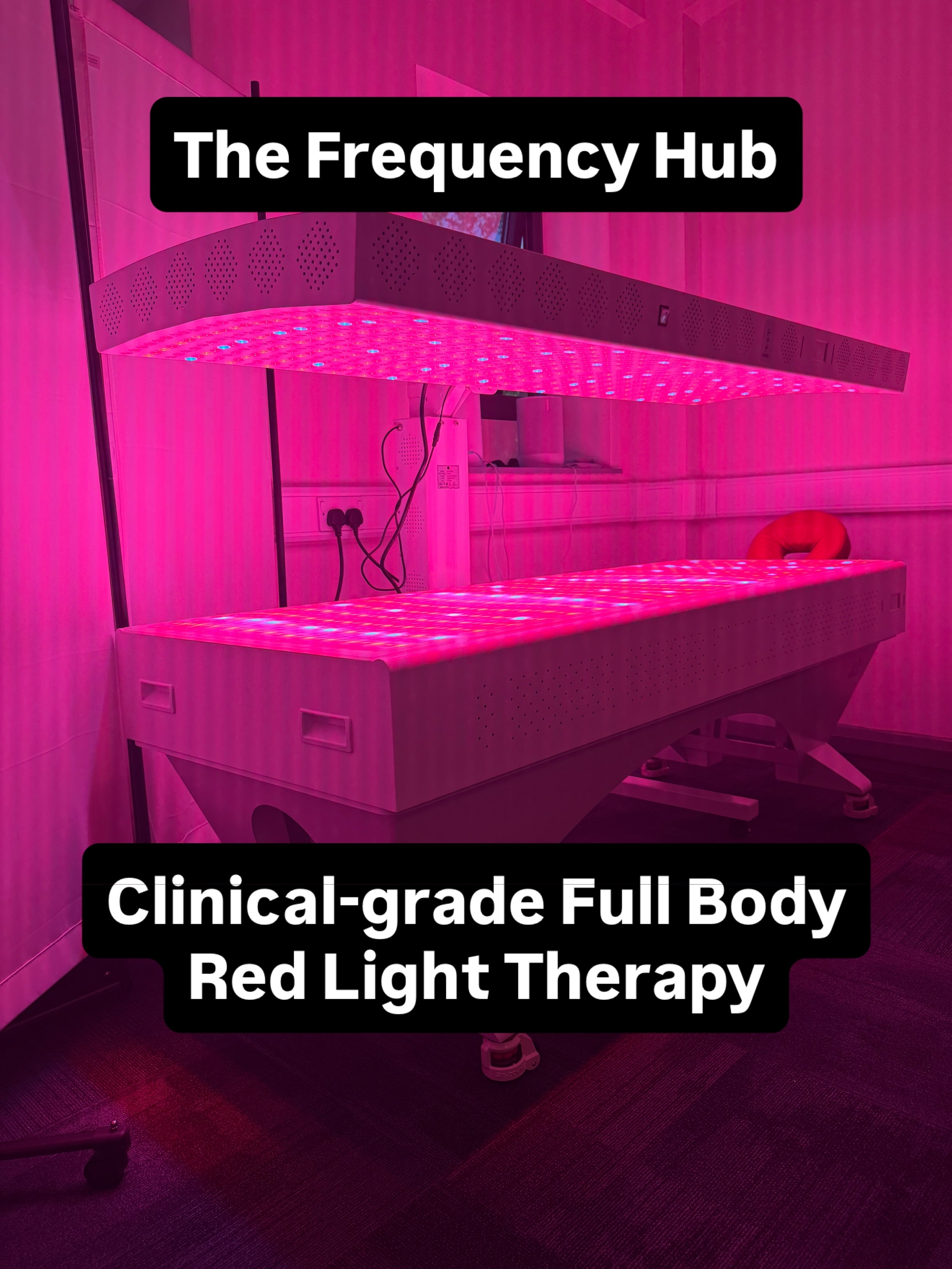 Clinical 10-Wavelength Full Spectrum Red Light Therapy Bed – Full Body Top & Bottom | High Power