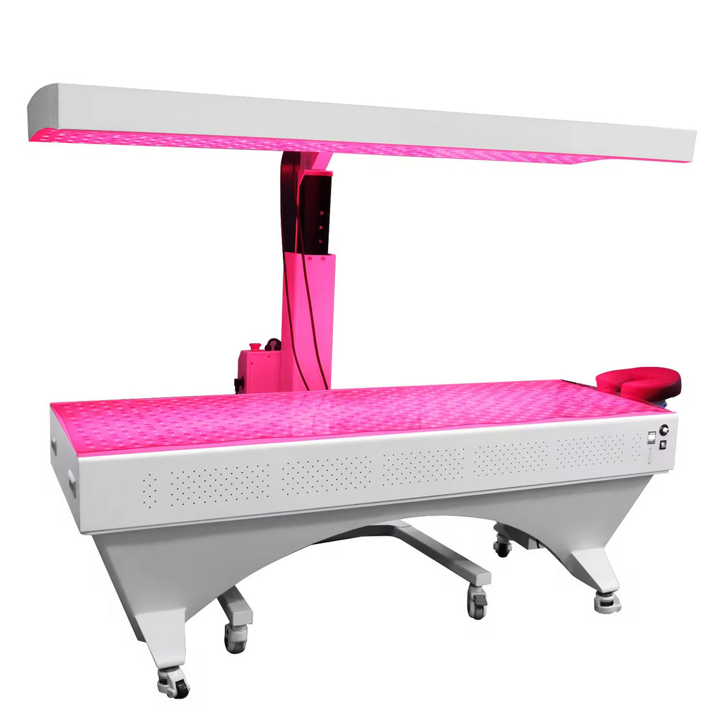 Clinical 10-Wavelength Full Spectrum Red Light Therapy Bed – Full Body Top & Bottom | High Power